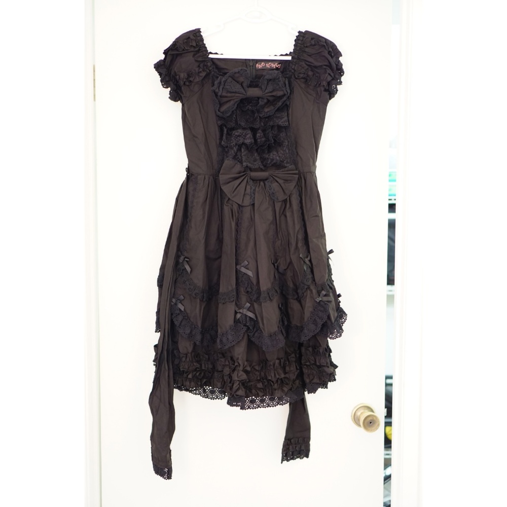 GOTHIC 💓 Lolita Dress Black Halloween And Romeo